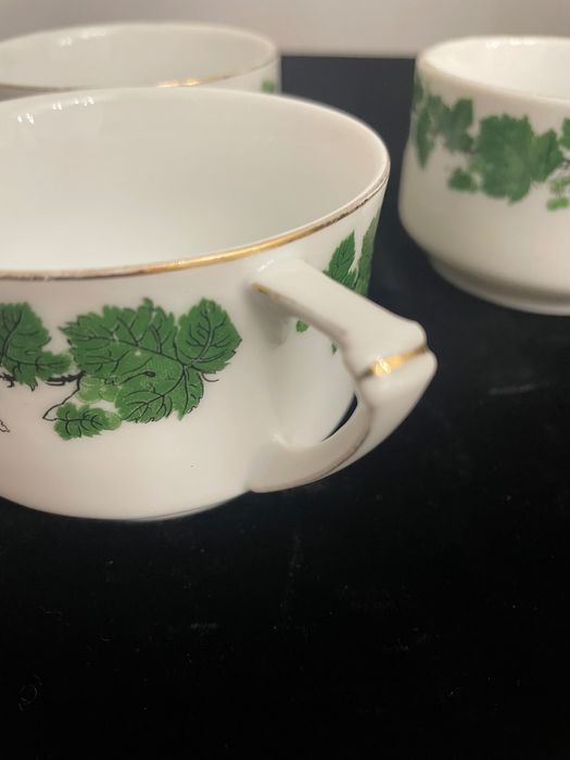 Meissen порцеланови чаши, 3 броя