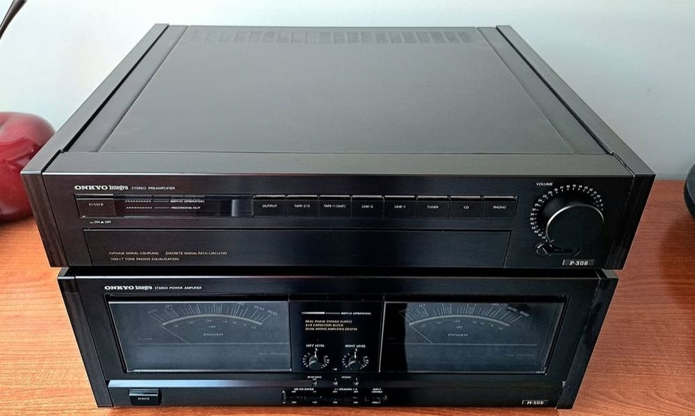 Onkyo Integra M-508 Power Amplificator / P-308 Preamplificator