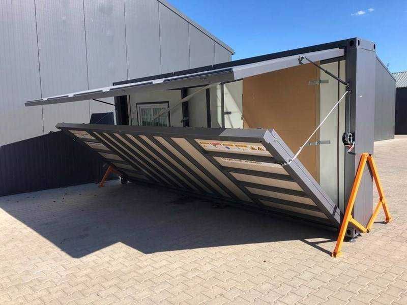 Container de locuit pliabil, container extensibil