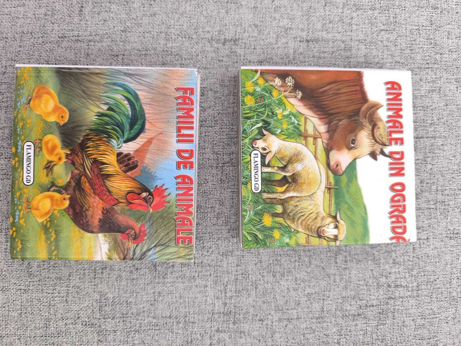 "Familii de animale" si "Animale din ograda" de Ophelia Dumitrescu