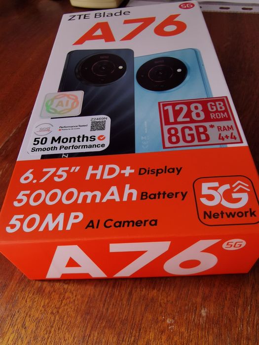 ZTE blade A76 128gb/8G ram