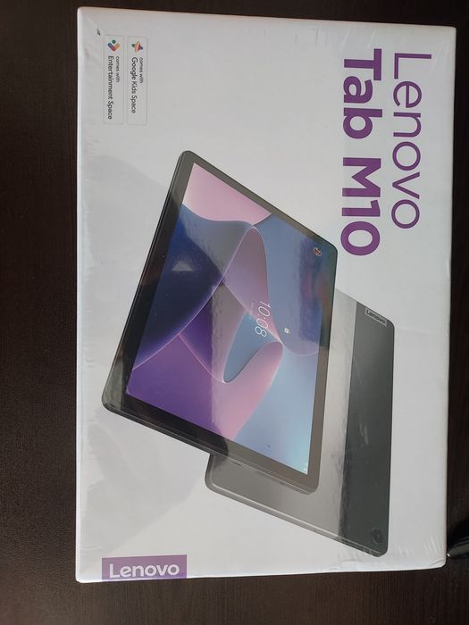 Таблет Lenovo Tab M10 (3rd Gen) 10.1", 4GB RAM, 64GB, 4G, Storm Gray