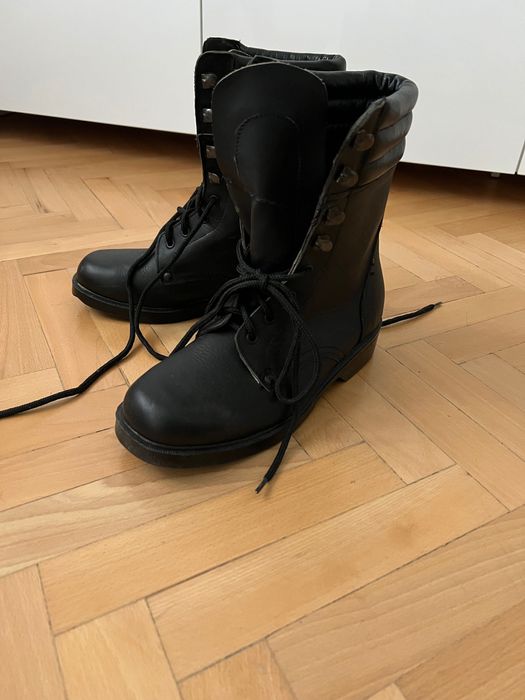 Войнишки кубинки от естествена кожа