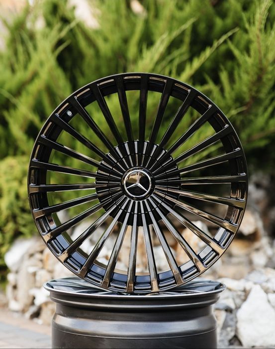 Jante 22 Mercedes R22 Black S Class GLE GLS GL EQS