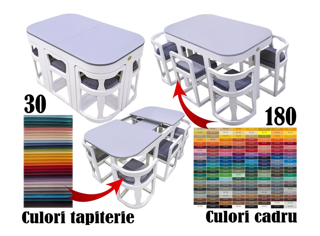 Masa Living Save Space 6 locuri