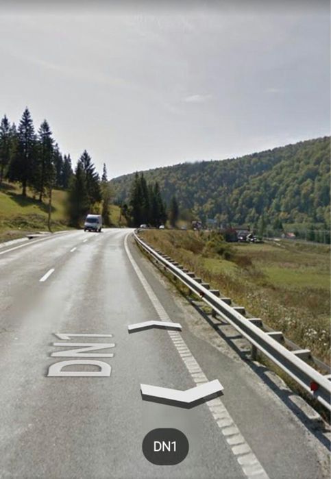 Teren de vânzare Predeal cu deschidere la DN1
