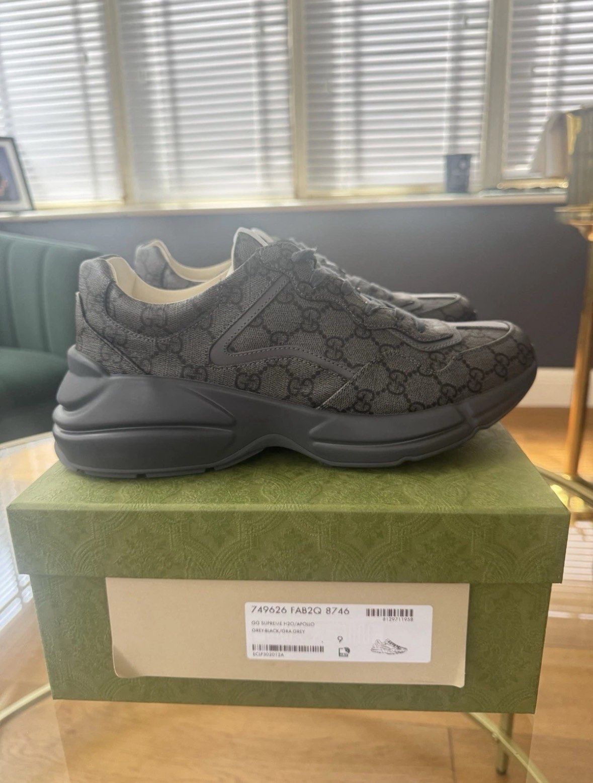 Gucci Supreme Canvas Rhyton 43 оригинални