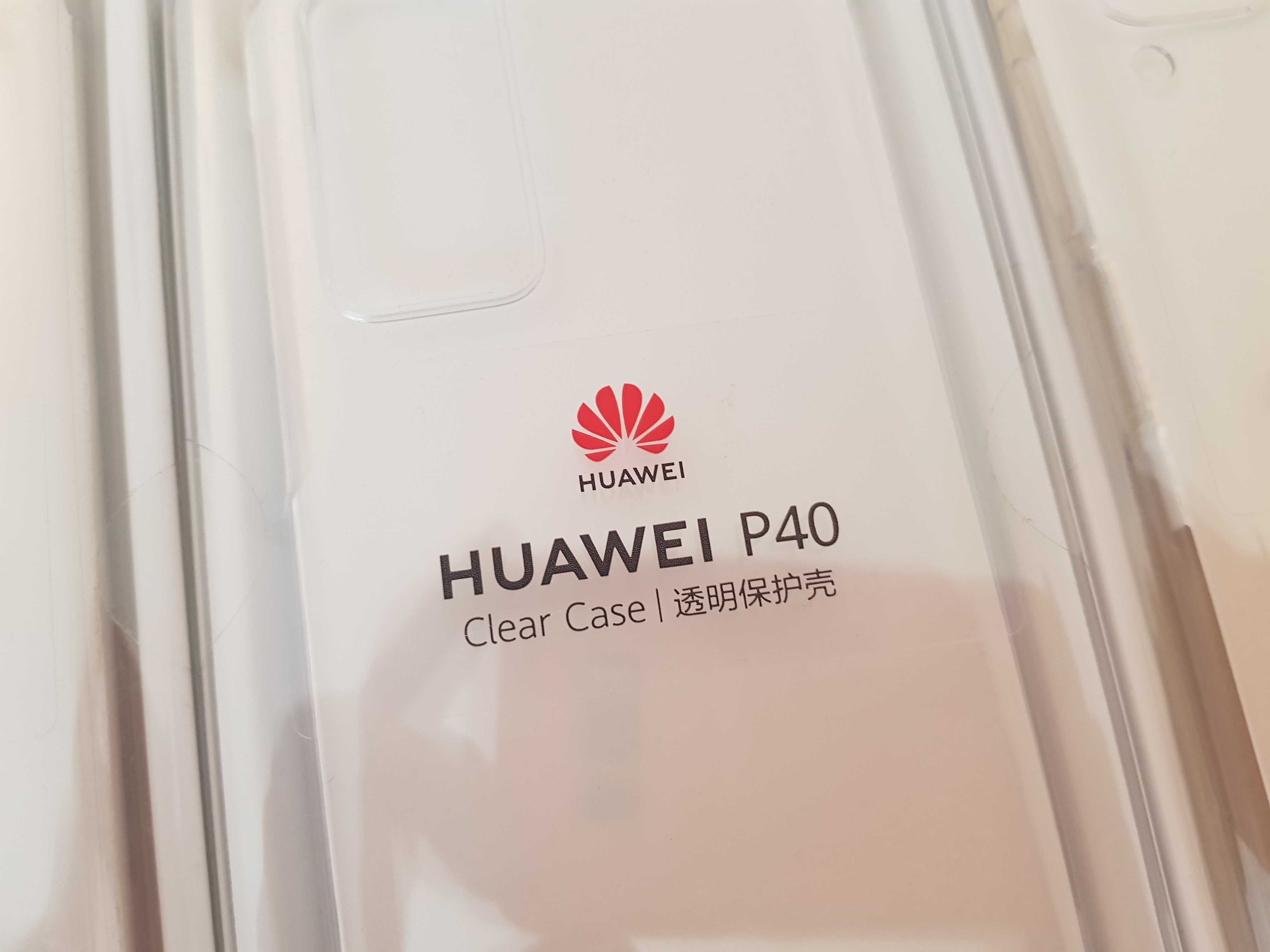 Husa originala transparenta Huawei P40, P40 lite, P40 lite E