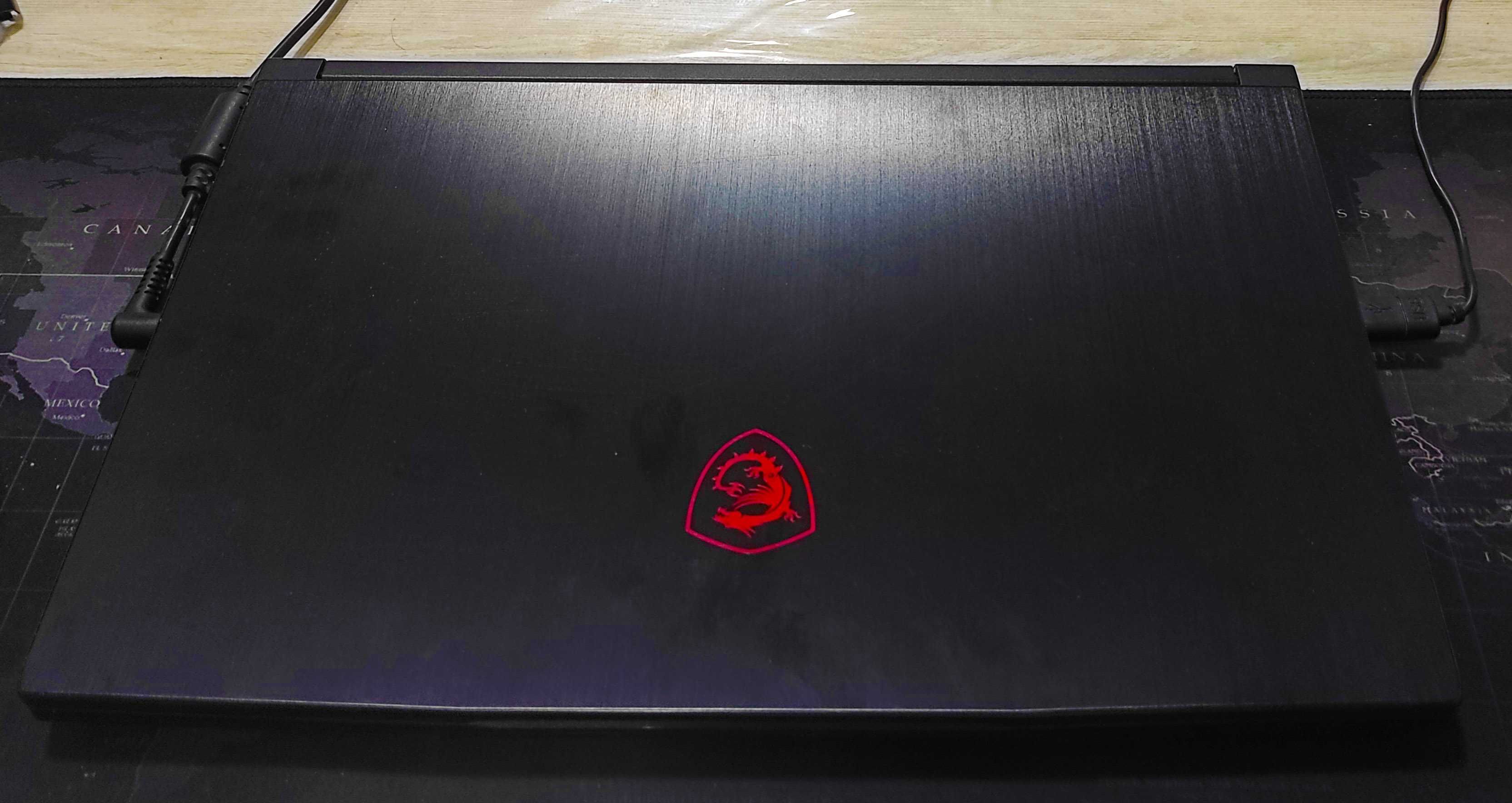 Продаёся ноутбу игравой MSI Thin i7-1070H DDR4 16GB SSD 512GB RTX 6GB