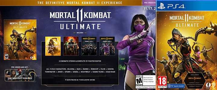 Mortal Kombat 11 Ultimate Edition Игра, Playstation ,PS4 , PS5 , нова