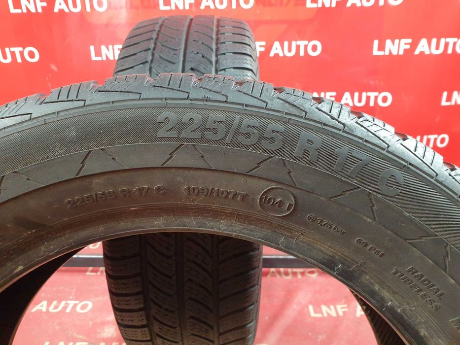 Anvelope de IARNA - 225/55/17C - Continental - 7.77 MM - DOT 2017 !