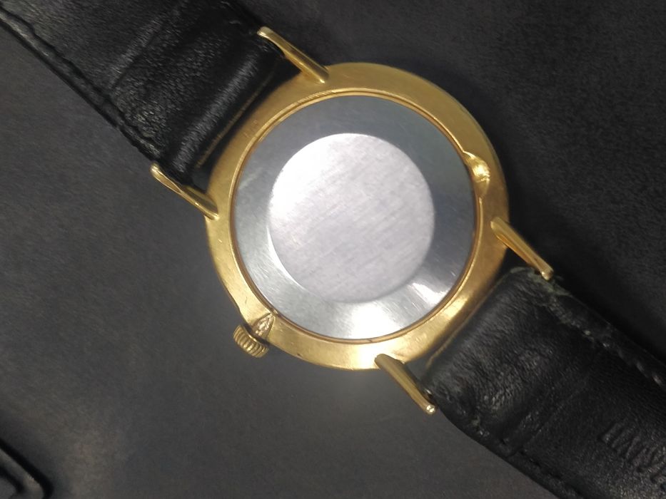 Часы Луч тонкие позолоченный