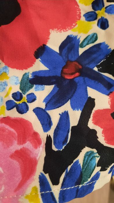 Rochie vaporoasa de vara, imprimeu floral