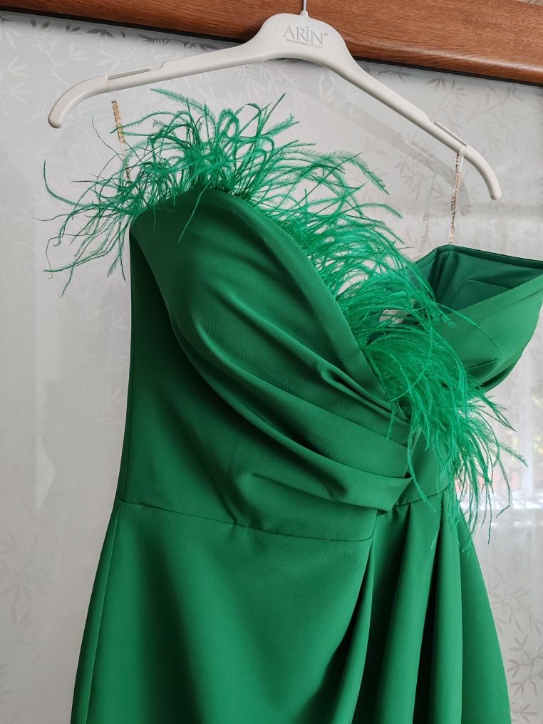 Rochie verde elegantă