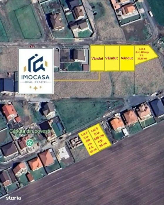 Teren intravilan de vânzare uz Rezidențial cartierul nou Livada Arad