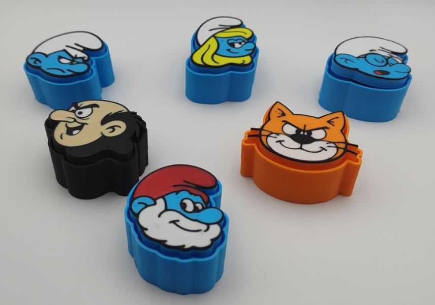 Set de 6 Clickere cu Strumfi – Distracție pentru cei mici!