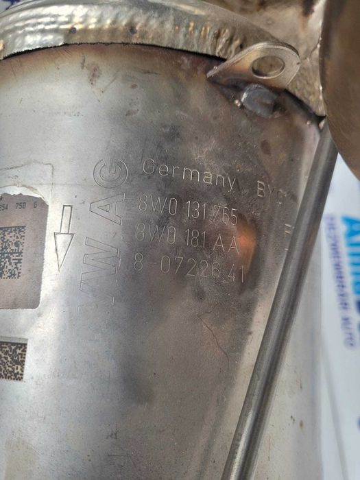 Filtru particule dpf Audi A4 B9 30 tdi 2016 cod 8W0131765   8W0181AA