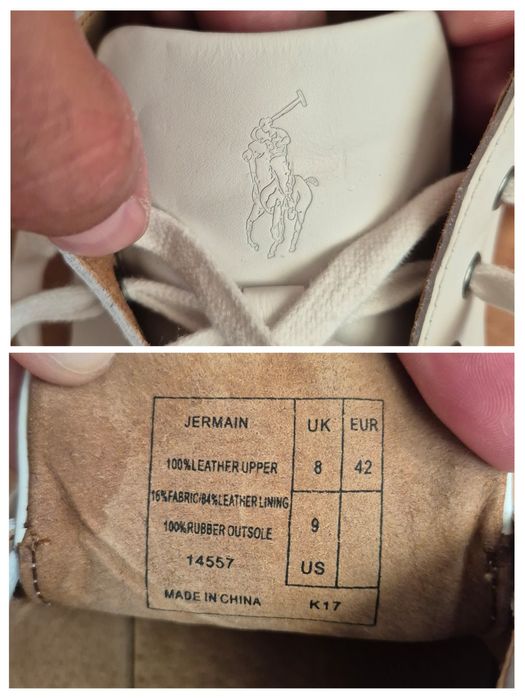 Adidași / Pantofi sport eleganți Polo Ralph Lauren, Model: Jermain, di