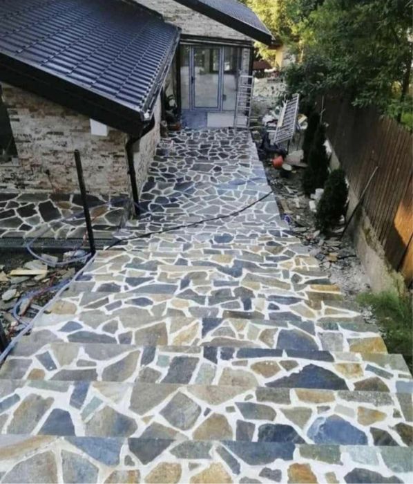 Piatră naturală transport si montaj oiunde in tara