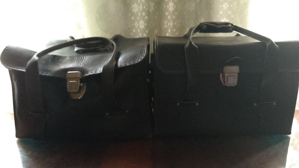 Кофр из кожи натуральной