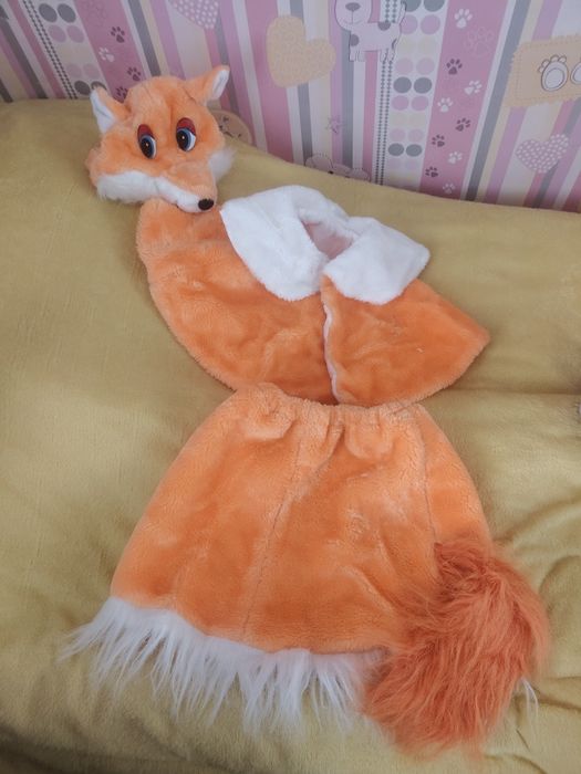 Костюм лисички на 3-4года.  Цена 3000 тг