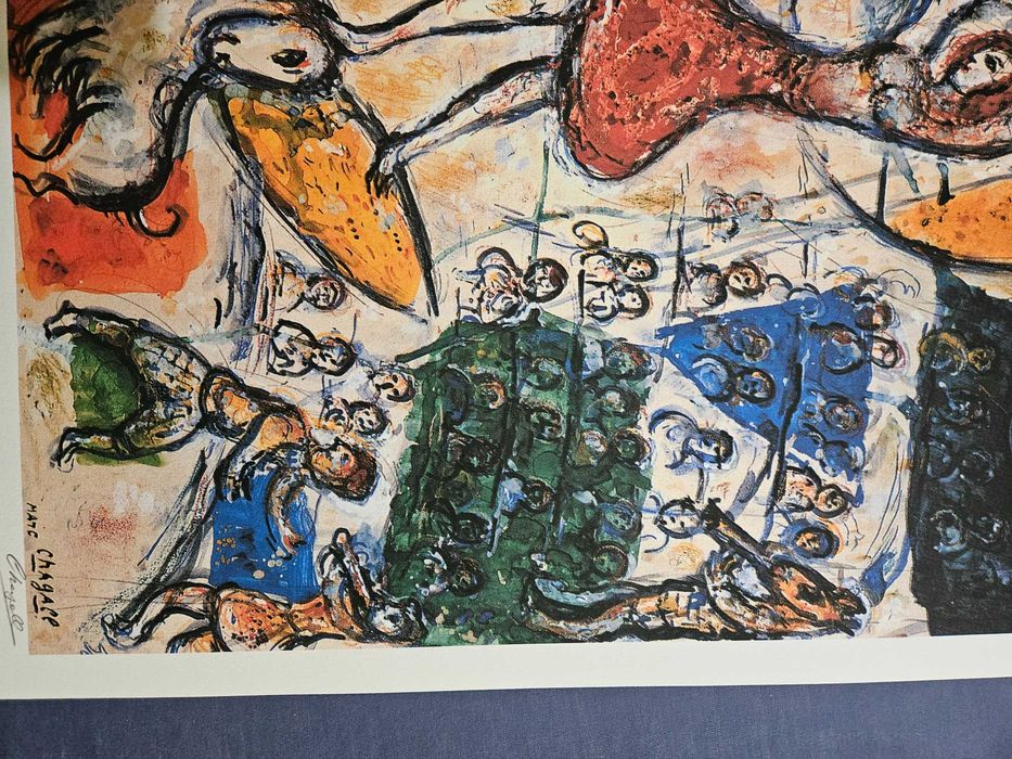 litografie Marc Chagall editia SPADEM