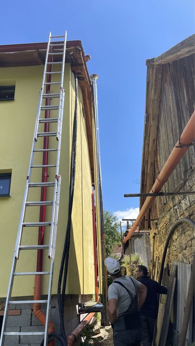 horn de inox centrala cos de fum cos de fum hota