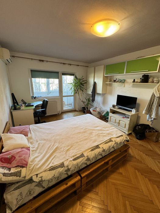 Pf vand apartament 3 camere mobilat, utilat+parcare-cu chirie 600euro