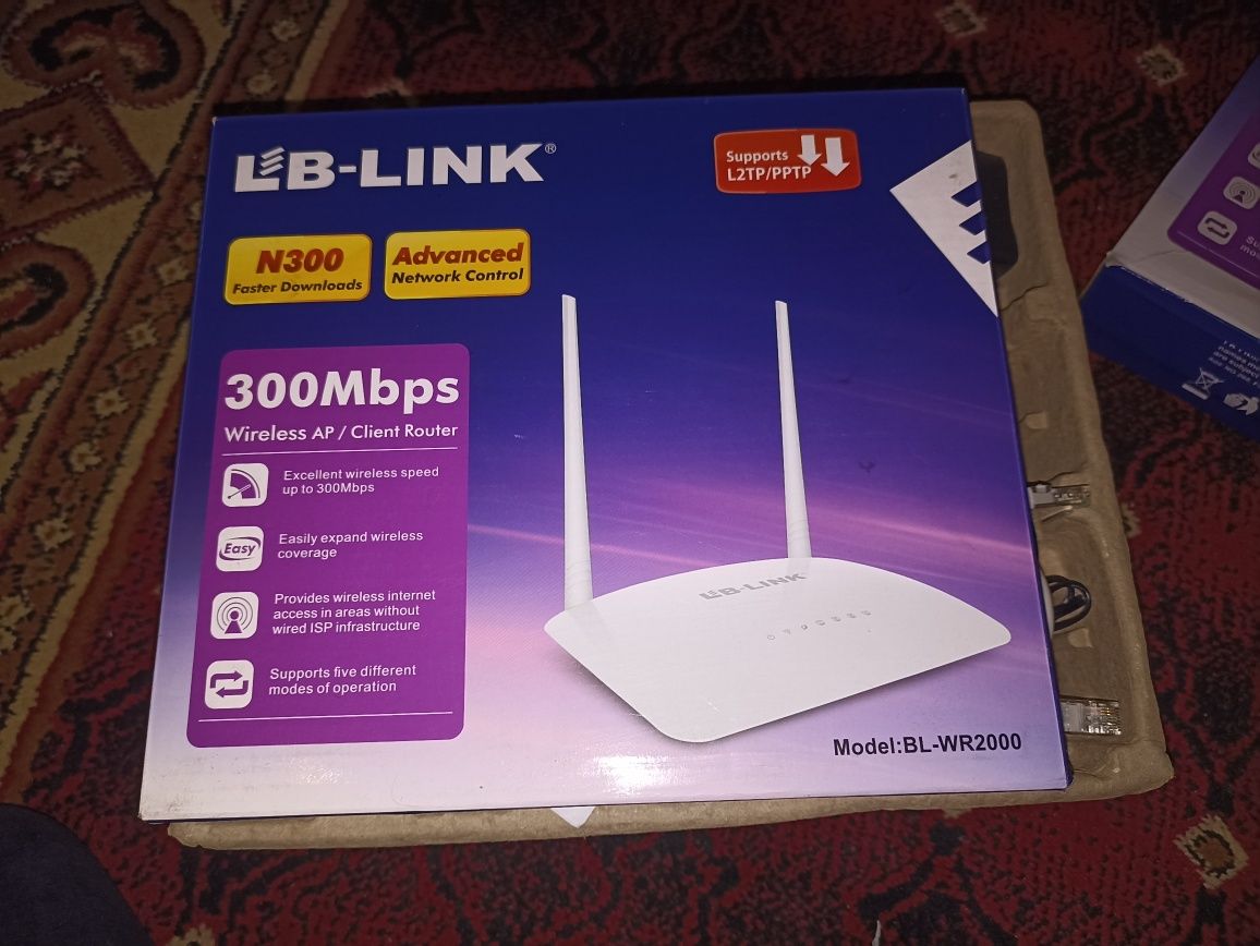 Wifi роутер LB-LINK BL- WR2000