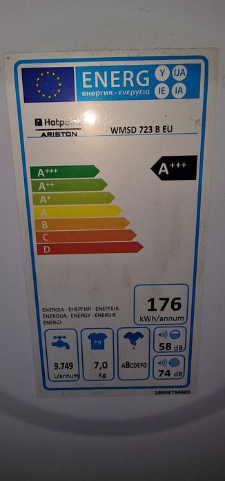 Masina de spalat rufe Ariston Hotpoint VMSD723, piese de schimb