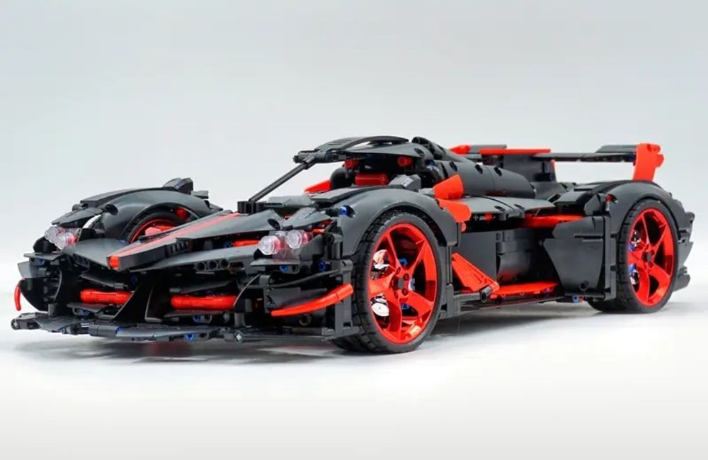 Конструктор лего супрекар Raesr Tachyon