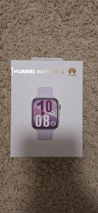 Чисто нов !!! Смарт часовник HUAWEI WATCH FIT 4 SYA-B19 Purple Purple