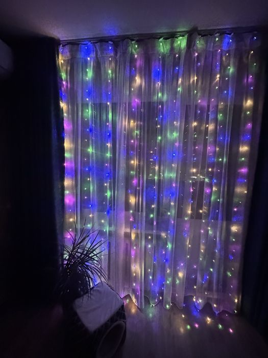 Гирлянда штора