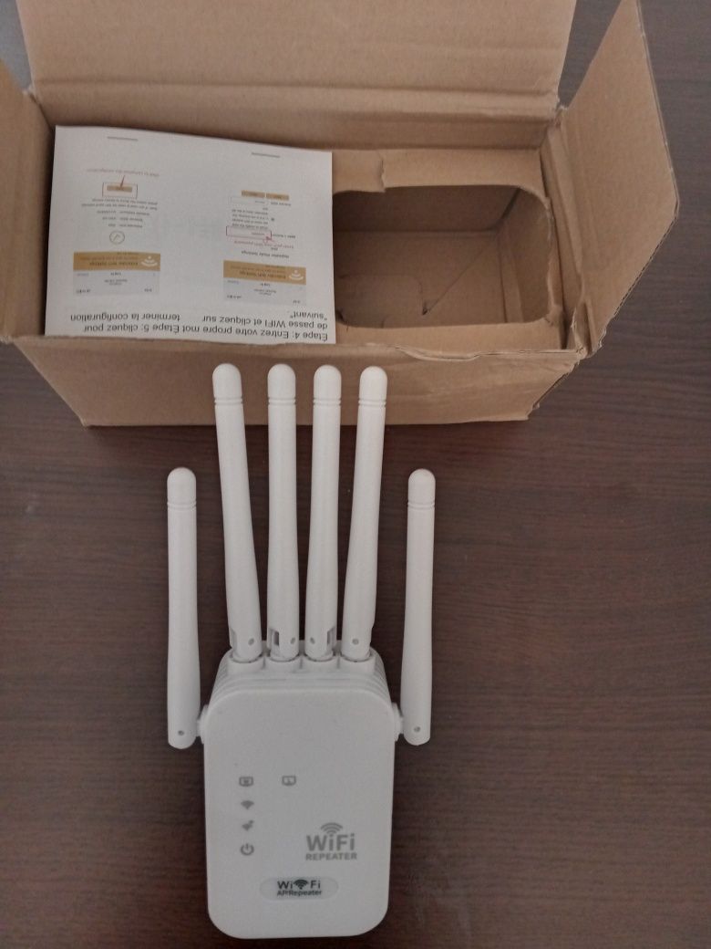 Wi-fi repeater мощен с 6 антени