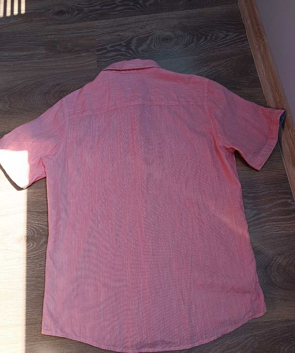 Мъжка риза с къс ръкав