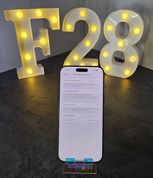 Amanet F28: Iphone 16 Pro Max 256 GB (N)