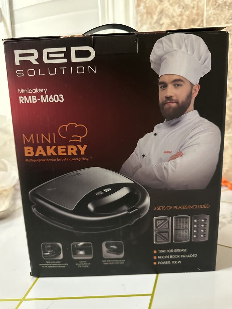 Мультипекарь Red 3в1
