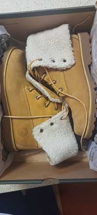 Ghete Timberland  Authentic Roll Top Boot  Wheat Nubuck
