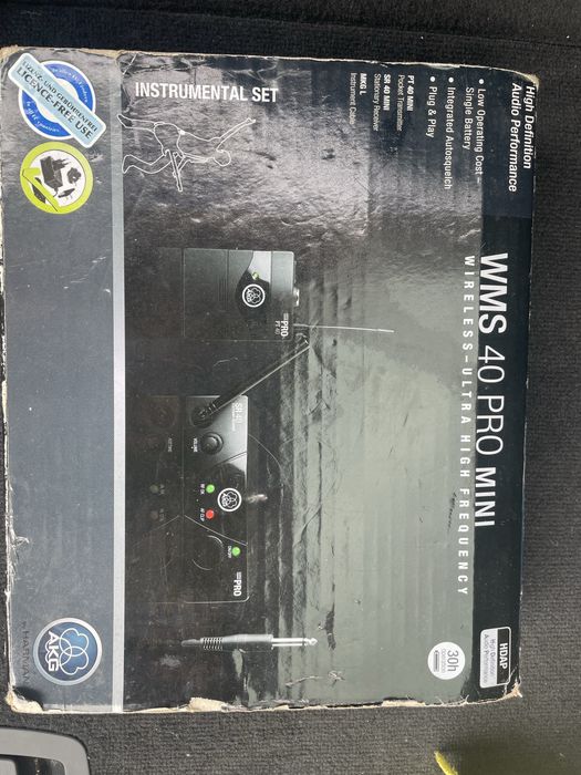 AKG SR 40 microfon instrumente