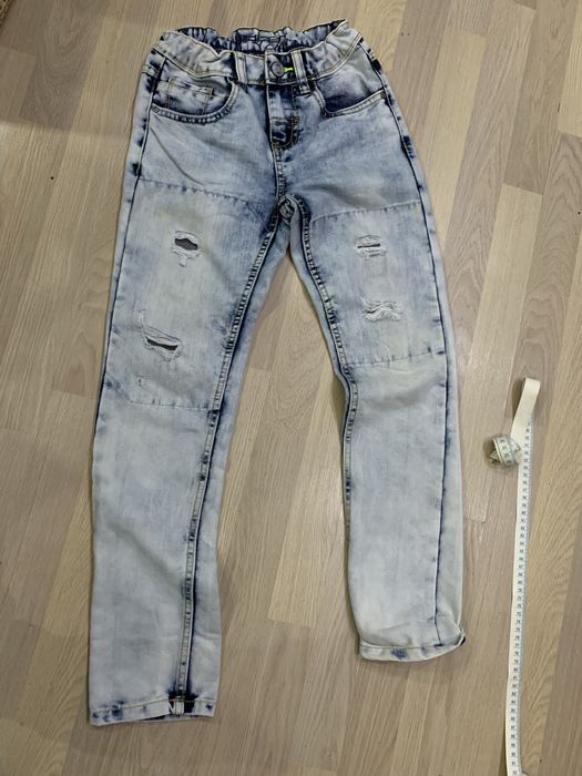 Оригинални дънкови панталони за момче 12 години 146 см