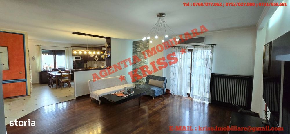 PENTHOUSE 140 Mp. Semicentral Garaj Terasă 143 Mp. Mob. Utilat An 2007