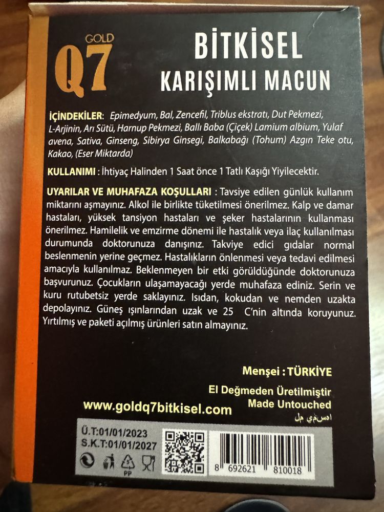 Magiun - Macun afrodisiac turcesc