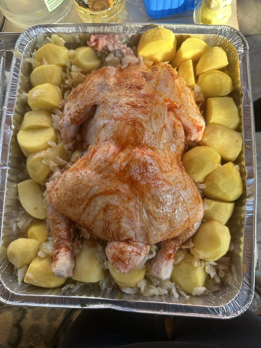 Пуйка/Пиле на пещ