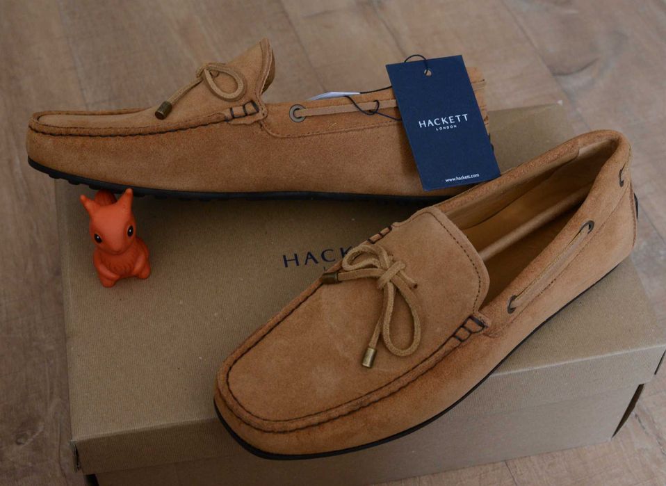 Hackett 40 р. оригинальные мокасины