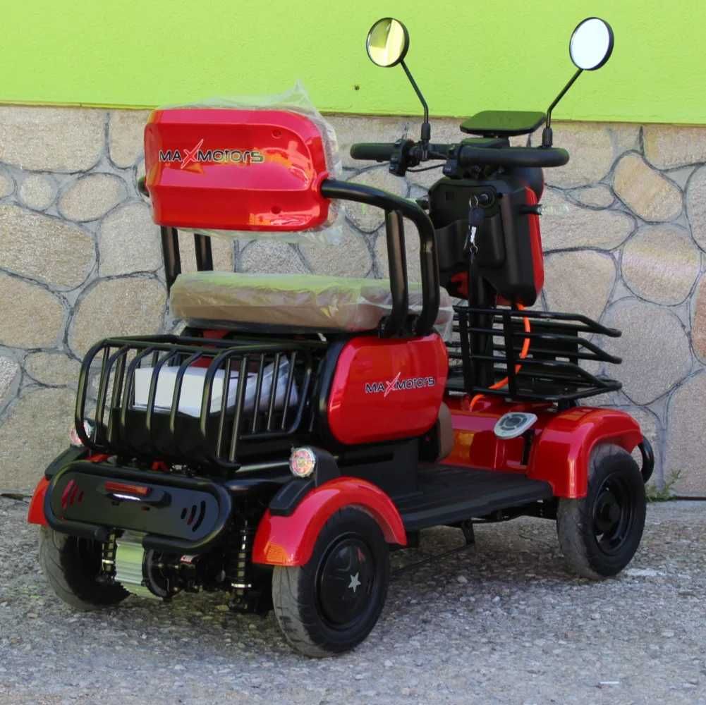 Електрическа четириколка-триместна  MaxMotors Х4 1500W