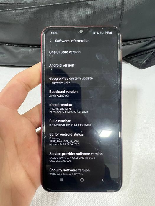 Samsung A10S hech qanday aybi yo'q