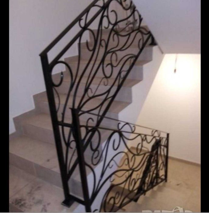 Парапети от ковано желязо за тераси и стълбища