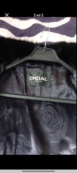 Шуба норковая черная