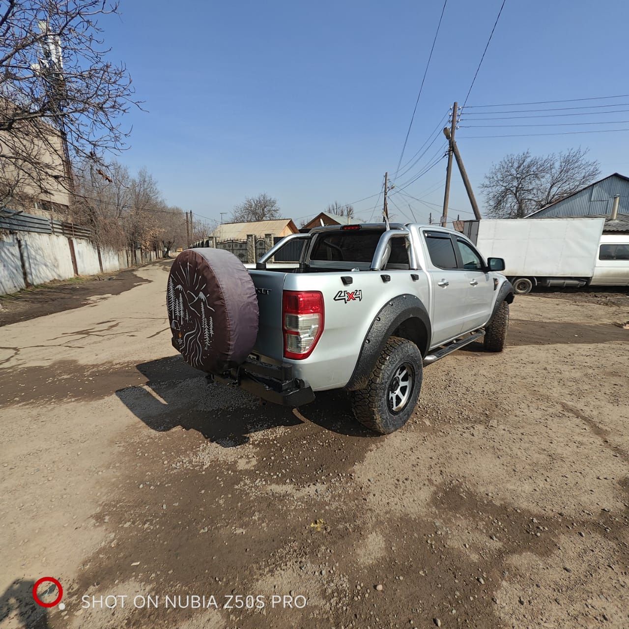 Ford Ranger бушвакеры и передний бампер