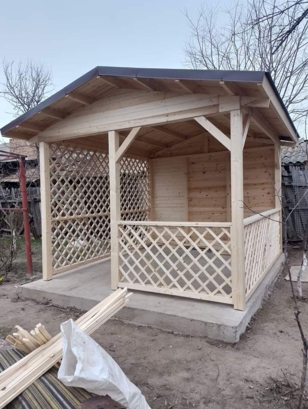 Vând foișor Terase din lemn -foișoare la comanda -pergole modele moder